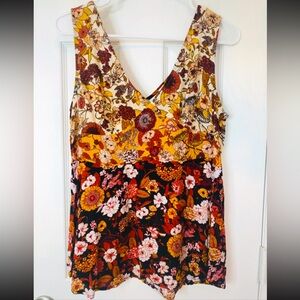 floral tank top